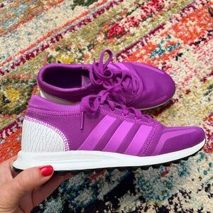 Rare edition, Gorgeous Adidas sneakers, size 5.5, worn once!
